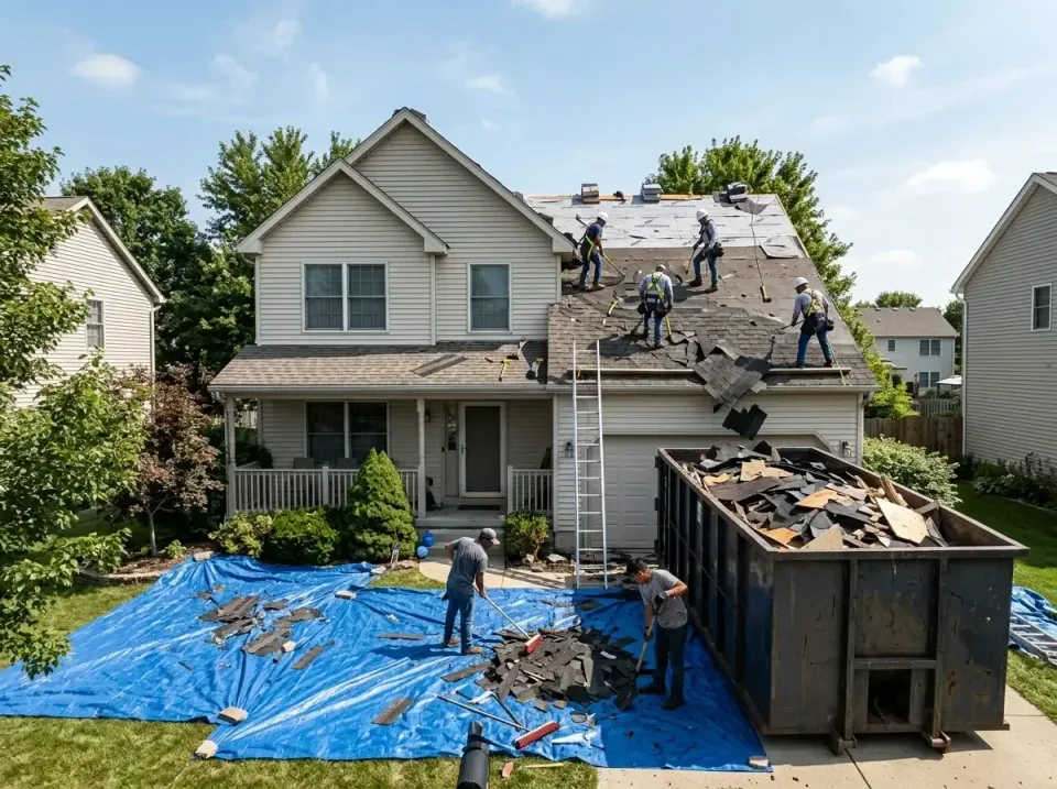 roof-replacement-debris-remova-004 — frequently asked questions, Cheapest Dumpster Rentals in Pine Hills, FL